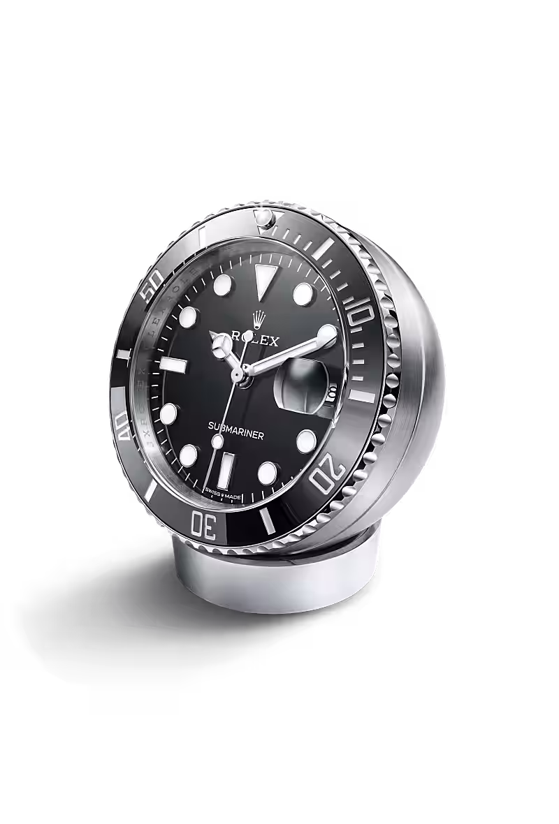 Rolex Submariner Date Tischuhr — Packshot