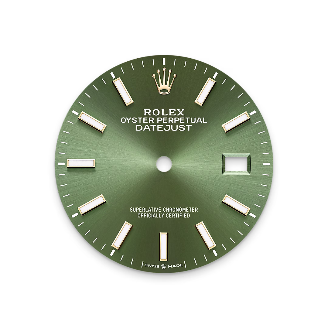 Rolex Datejust 36 — Olivgrünes Zifferblatt