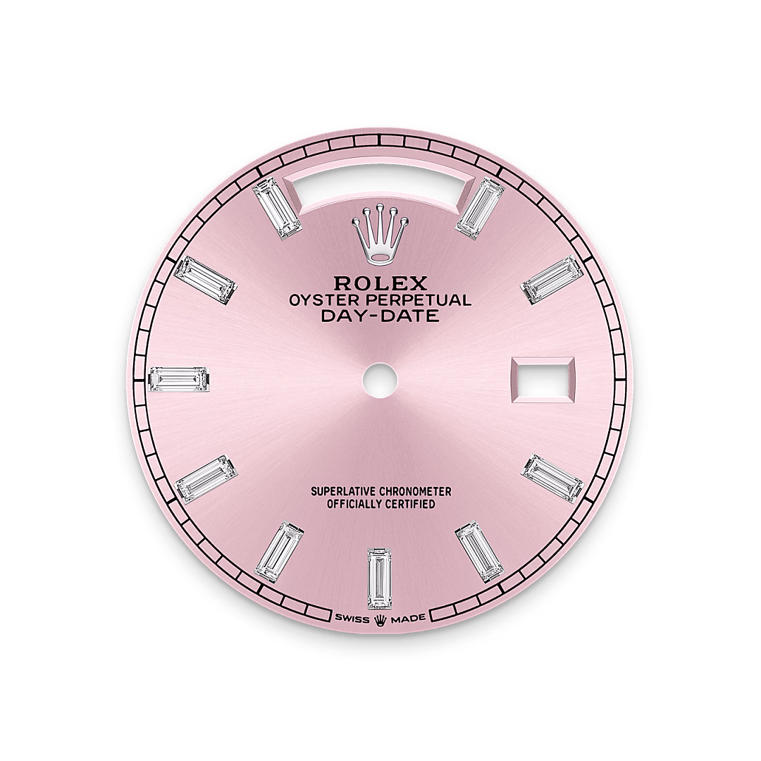 Rolex Day-Date 36 — Roséfarbenes Zifferblatt