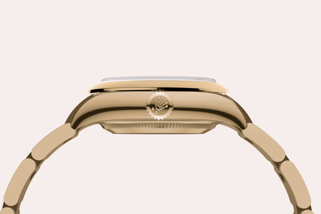 Rolex Oyster Perpetual 28 — 18 Karat Gelbgold
