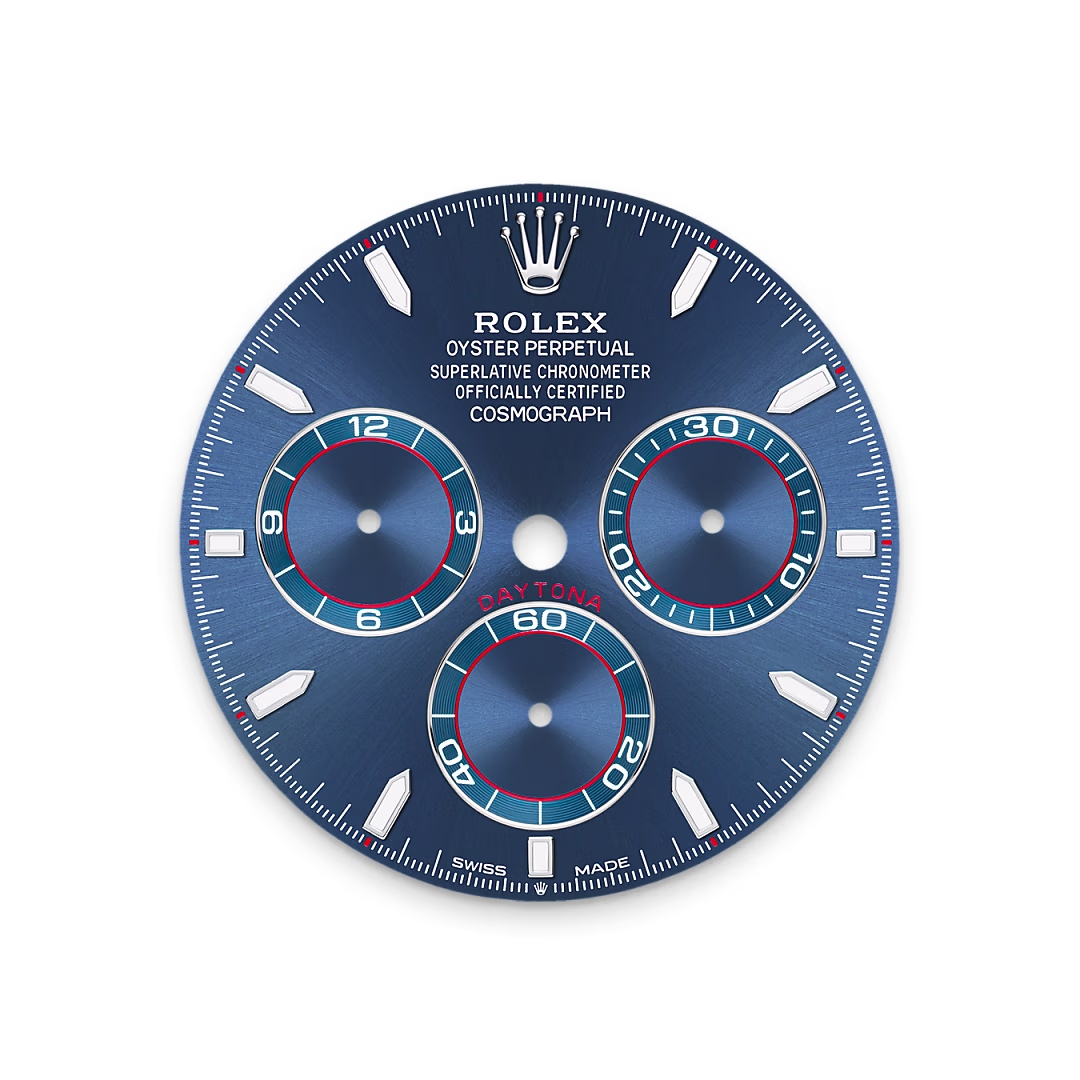 Rolex Cosmograph Daytona — Strahlend blaues Zifferblatt