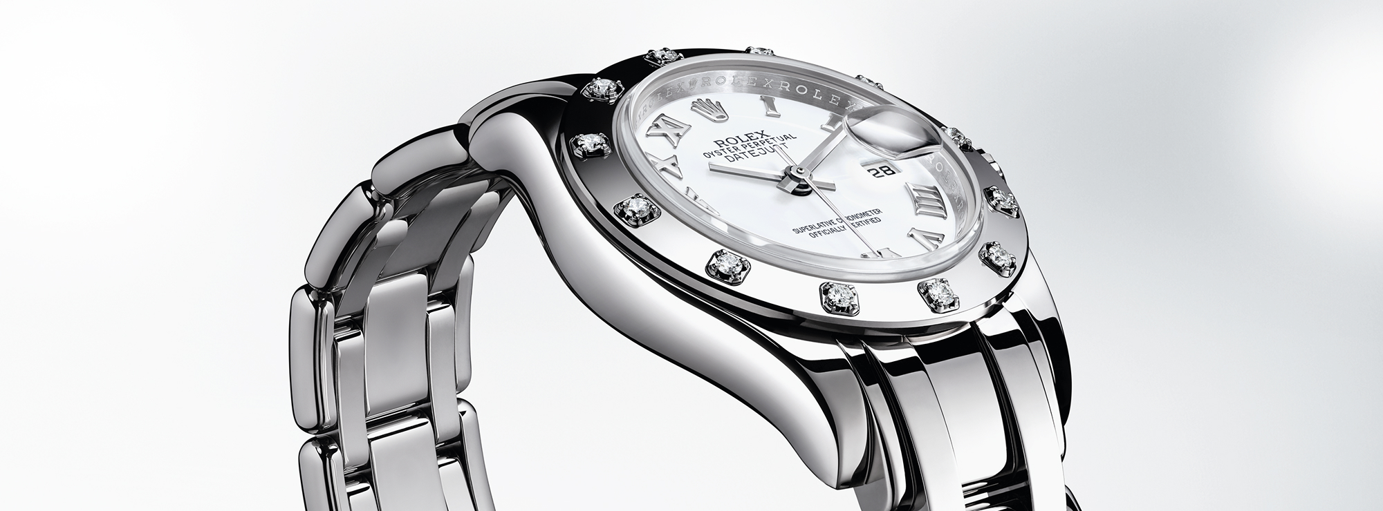 Rolex Pearlmaster in Weißgold – klassisches Modell