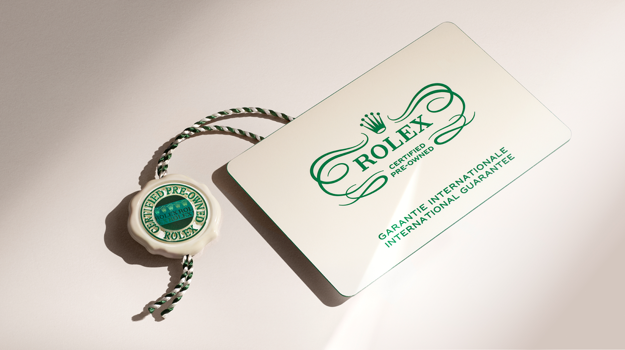 Internationale Zweijahresgarantie – Rolex Certified Pre-Owned