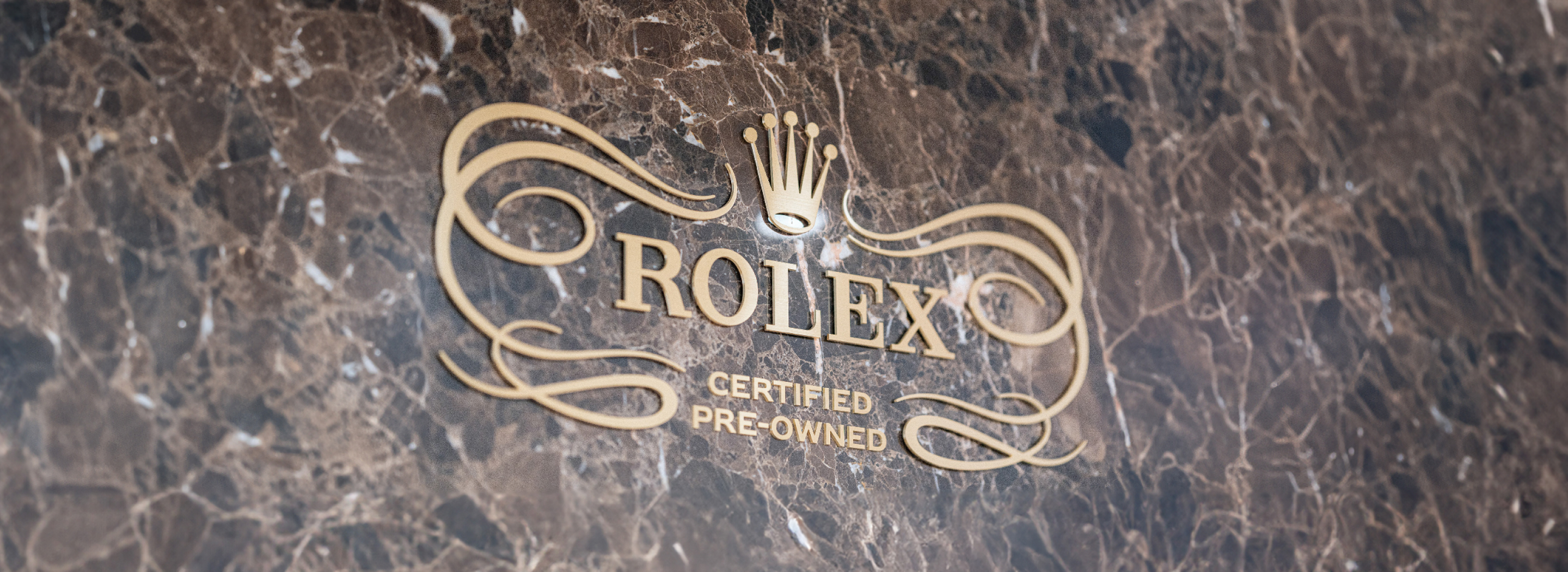 Rolex Certified Pre-Owned Bereich in der Verkaufsstelle