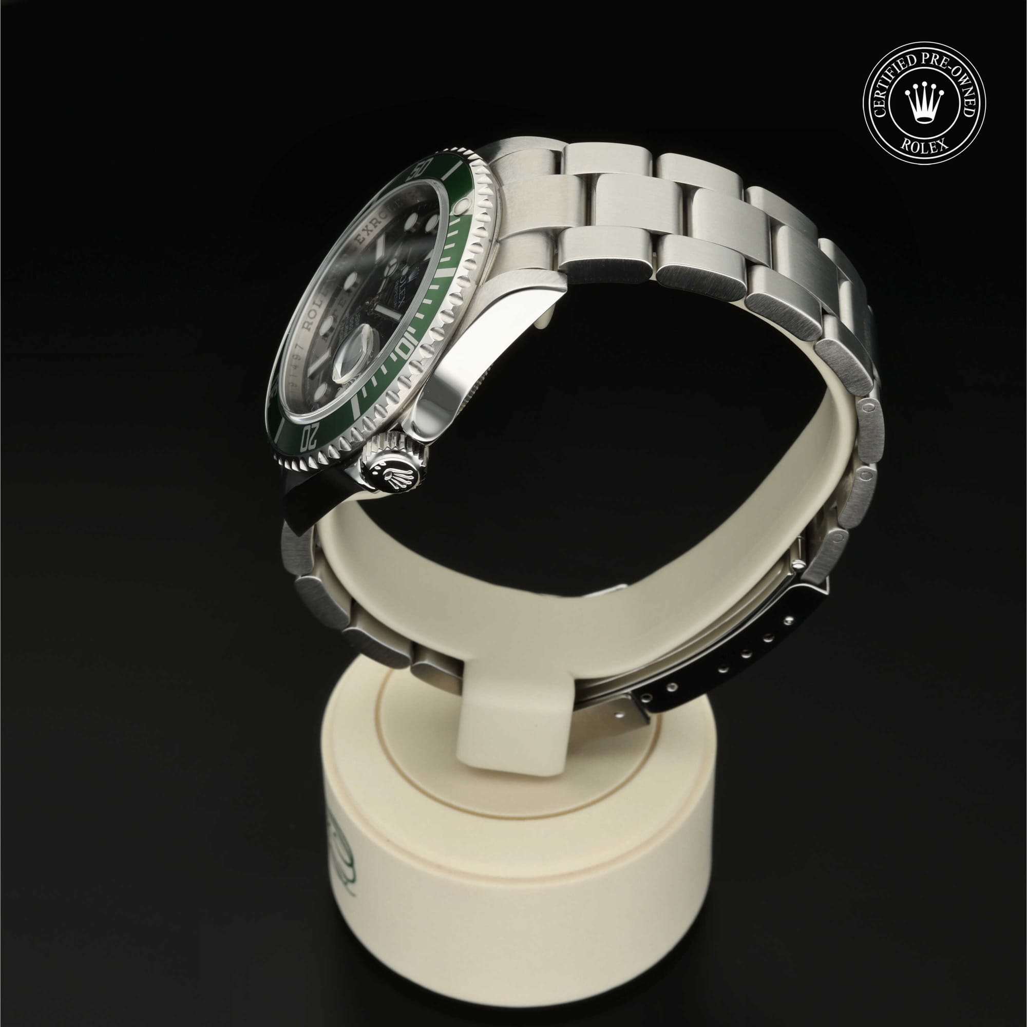 Rolex Certified Pre-Owned Oyster Perpetual Submariner Date in Edelstahl Oystersteel, 40 mm, mit Schwarz – Ansicht 10