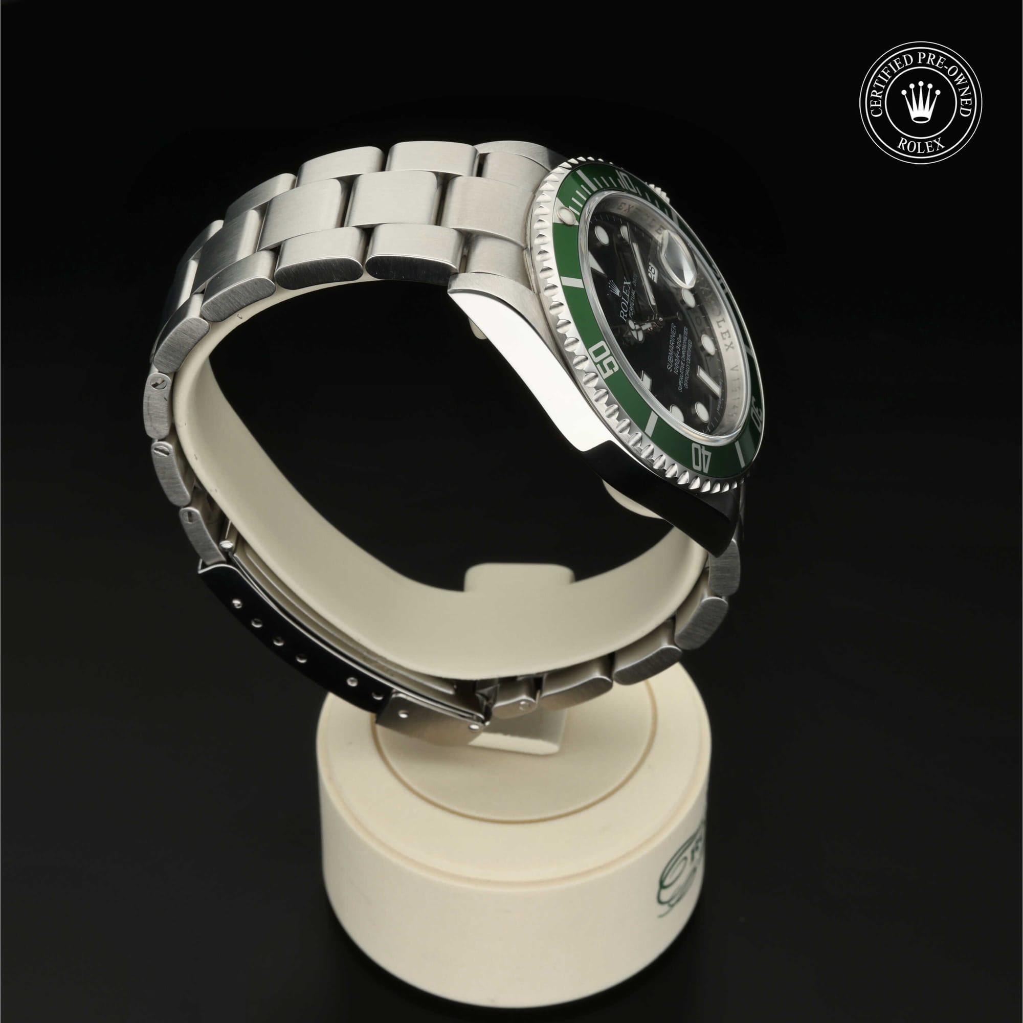 Rolex Certified Pre-Owned Oyster Perpetual Submariner Date in Edelstahl Oystersteel, 40 mm, mit Schwarz – Ansicht 28