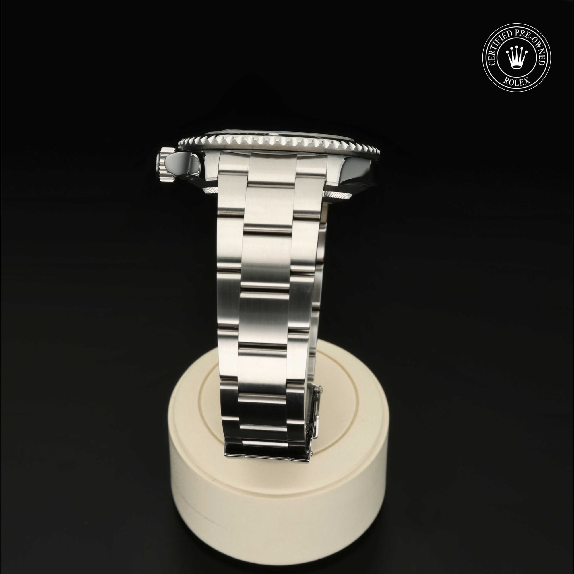 Rolex Certified Pre-Owned Oyster Perpetual Submariner Date in Edelstahl Oystersteel, 40 mm, mit Schwarz – Ansicht 19