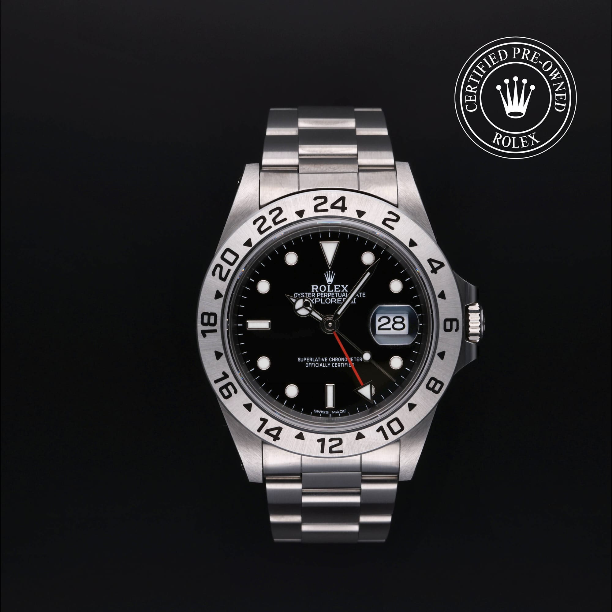 Rolex Certified Pre-Owned Oyster Perpetual Explorer II in Edelstahl Oystersteel, 40 mm